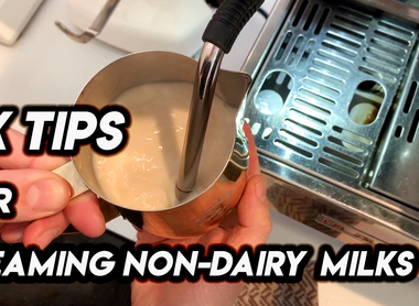 TIPS For Steaming Non-Dairy Milks