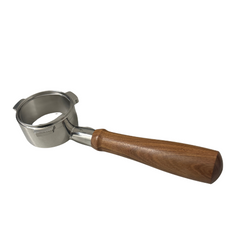 Breville Stainless Bottomless Portafilter - Almond Handle