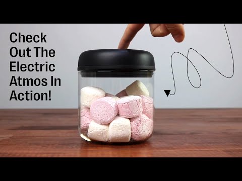 Fellow Atmos 0.7L Electric Canister - Clear Glass